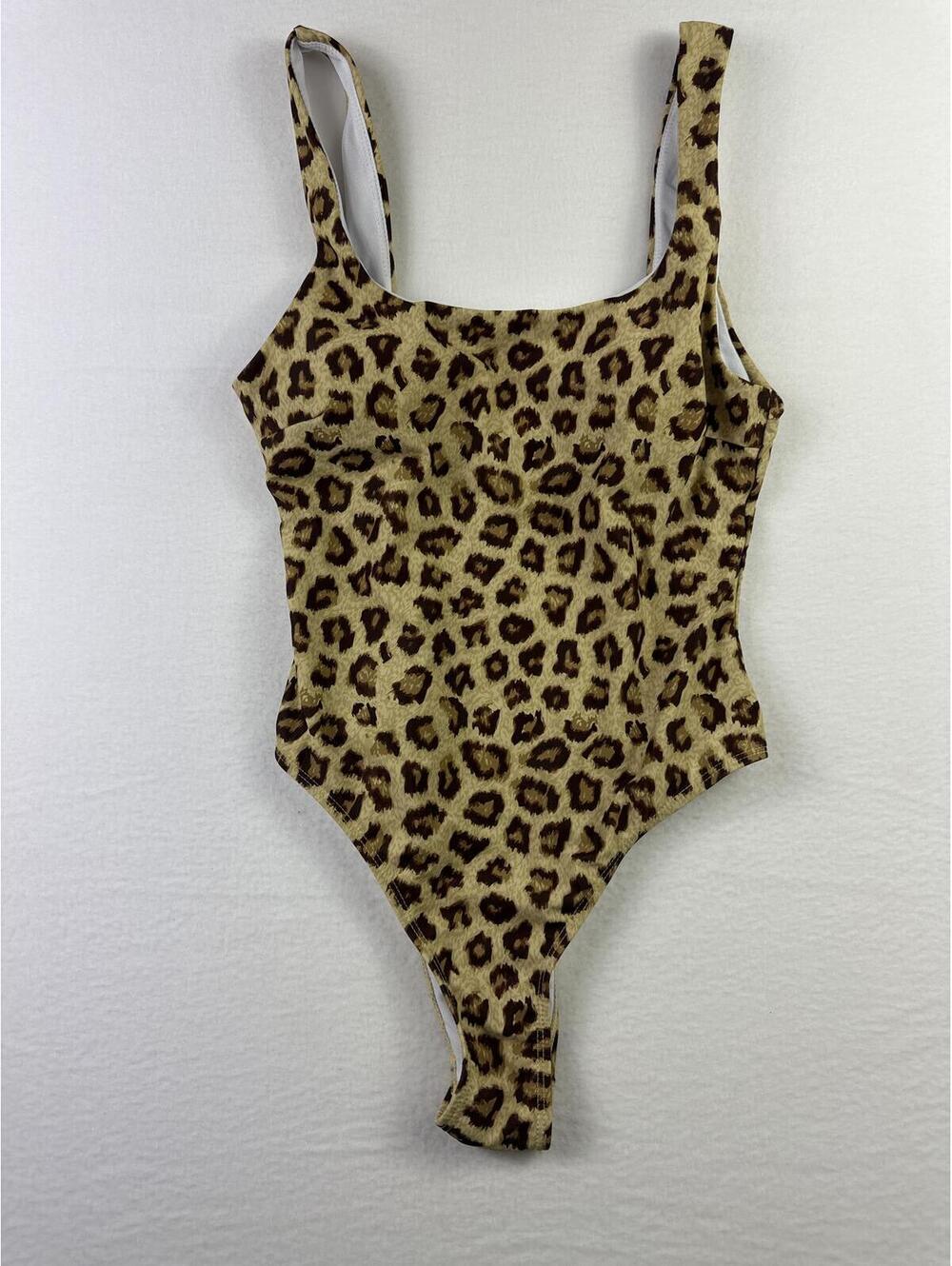 PrettyGarden Leopard Print One-Piece Swimsuit
